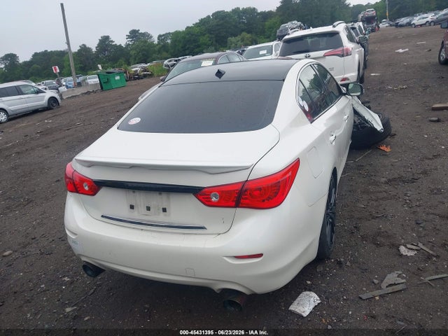 45431395 :رقم المزاد ، JN1FV7AR8GM451412 vin ، 2016 Infiniti Q50 3.0t Red Sport 400 مزاد بيع