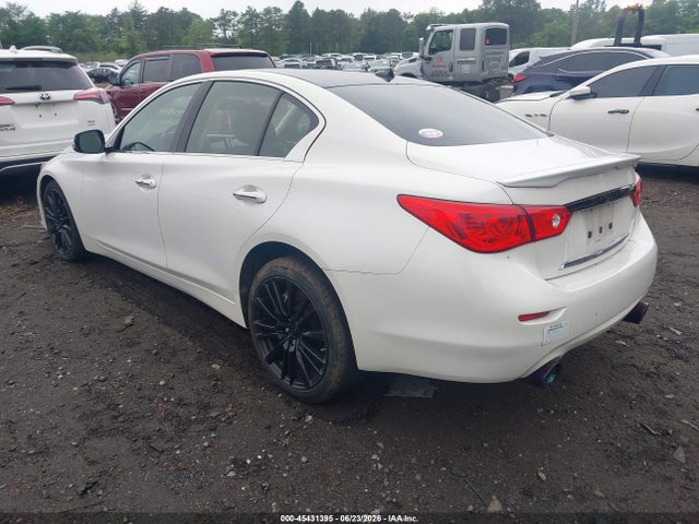 45431395 :رقم المزاد ، JN1FV7AR8GM451412 vin ، 2016 Infiniti Q50 3.0t Red Sport 400 مزاد بيع