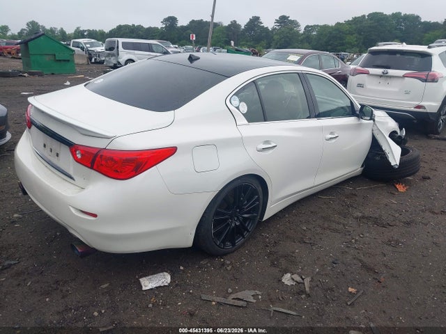 45431395 :رقم المزاد ، JN1FV7AR8GM451412 vin ، 2016 Infiniti Q50 3.0t Red Sport 400 مزاد بيع