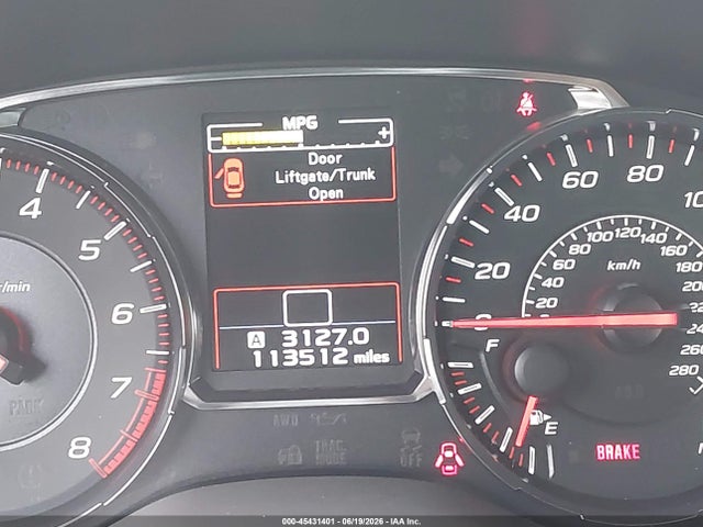 Aukcja sprzedaży 2019 Subaru Wrx, vin: JF1VA1A6XK9809621, numer aukcji: 45431401
