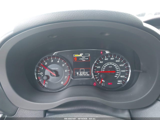 Aukcja sprzedaży 2019 Subaru Wrx, vin: JF1VA1A6XK9809621, numer aukcji: 45431401