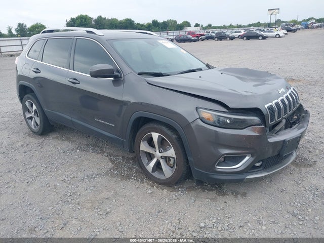 45431407 :رقم المزاد ، 1C4PJLDX0MD119816 vin ، 2021 Jeep Cherokee Limited Fwd مزاد بيع
