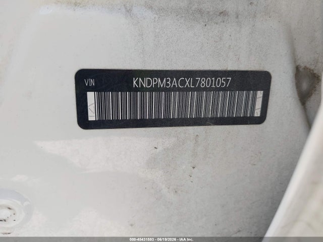 KNDPM3ACXL7801057 KIA Sportage Lx