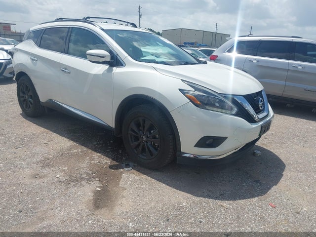 45431621 :رقم المزاد ، 5N1AZ2MG9JN154686 vin ، 2018 Nissan Murano Sv مزاد بيع