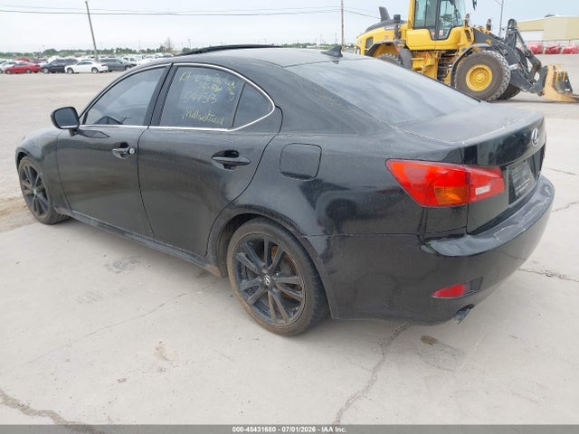 45431680 :رقم المزاد ، JTHBK262475044313 vin ، 2007 Lexus Is 250 مزاد بيع