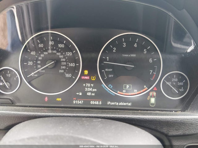 2014 Bmw 328i Gran Turismo Xdrive მანქანა იყიდება აუქციონზე, vin: WBA3X5C56ED242902, აუქციონის ნომერი: 45431684