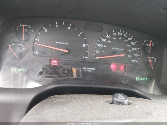 45431742 :رقم المزاد ، 1B7HG48Z32S659707 vin ، 2002 Dodge Dakota Slt مزاد بيع