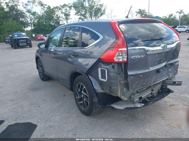 Продаж на аукціоні авто 2016 Honda Cr-v Se, vin: 5J6RM3H44GL025541, номер лоту: 45431825