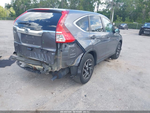 Продаж на аукціоні авто 2016 Honda Cr-v Se, vin: 5J6RM3H44GL025541, номер лоту: 45431825