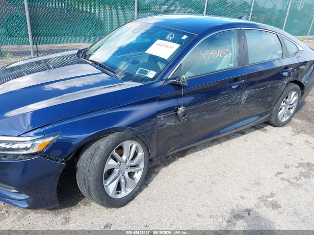 2018 Honda Accord Lx მანქანა იყიდება აუქციონზე, vin: 1HGCV1F18JA105614, აუქციონის ნომერი: 45431837