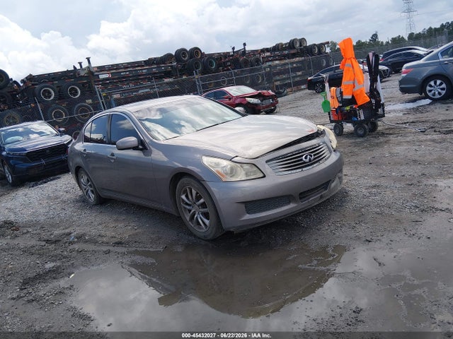 2008 Infiniti G35 Journey მანქანა იყიდება აუქციონზე, vin: JNKBV61E38M215799, აუქციონის ნომერი: 45432027