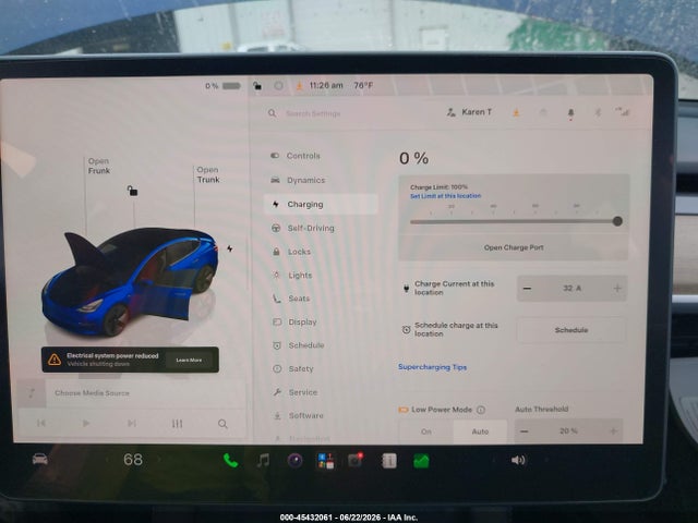 Продажа на аукционе авто 2023 Tesla Model 3 Rear-wheel Drive, vin: 5YJ3E1EAXPF508512, номер лота: 45432061