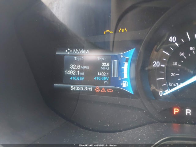 45432092 :رقم المزاد ، 3FA6P0SU9KR201796 vin ، 2019 Ford Fusion Energi Titanium مزاد بيع