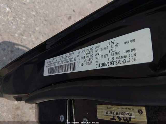Jeep Compass Latitude 2014 1C4NJDEB6ED698103 Image 9