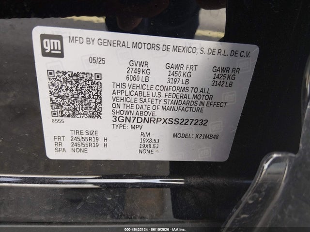 Chevrolet Equinox Ev Lt 2 2025 3GN7DNRPXSS227232 Image 9