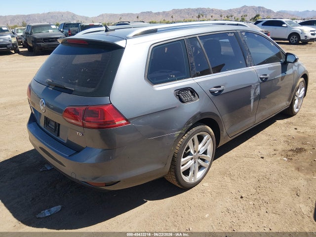 Продаж на аукціоні авто 2015 Volkswagen Golf Sportwagen Tdi Sel 4-door, vin: 3VWCA7AU4FM501187, номер лоту: 45432216