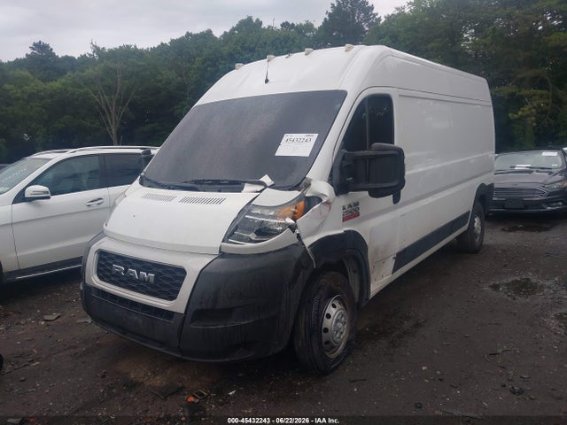 Aukcja sprzedaży 2021 Ram Promaster 2500 High Roof 159 Wb, vin: 3C6LRVDG7ME530347, numer aukcji: 45432243
