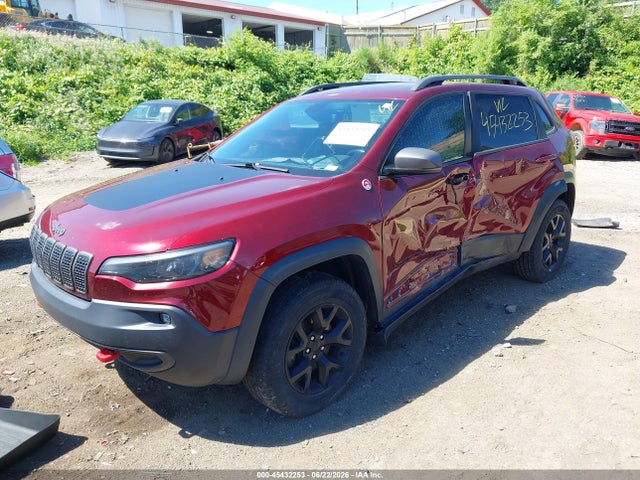 Продаж на аукціоні авто 2019 Jeep Cherokee Trailhawk 4x4, vin: 1C4PJMBX0KD185854, номер лоту: 45432253