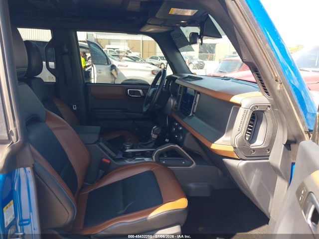 45432255 :رقم المزاد ، 1FMDE8BH5RLA85705 vin ، 2024 Ford Bronco Outer Banks مزاد بيع