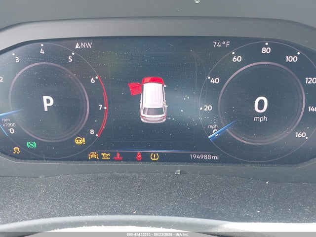 2019 Volkswagen Atlas 3.6l V6 Sel მანქანა იყიდება აუქციონზე, vin: 1V2ER2CA4KC581465, აუქციონის ნომერი: 45432293