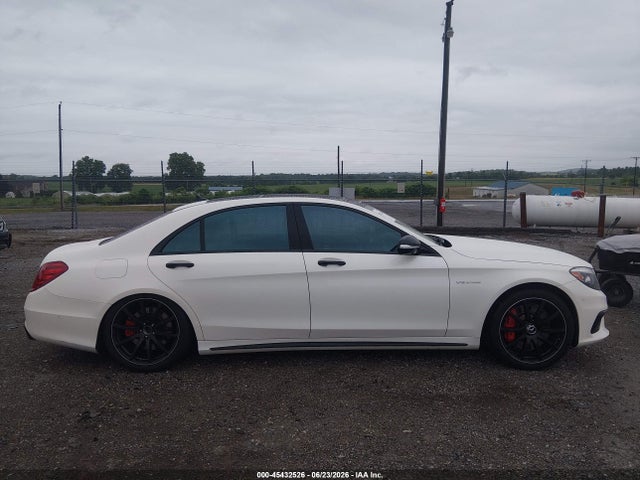 Aukcja sprzedaży 2017 Mercedes-benz Amg S 63 4matic, vin: WDDUG7JB3HA325792, numer aukcji: 45432526