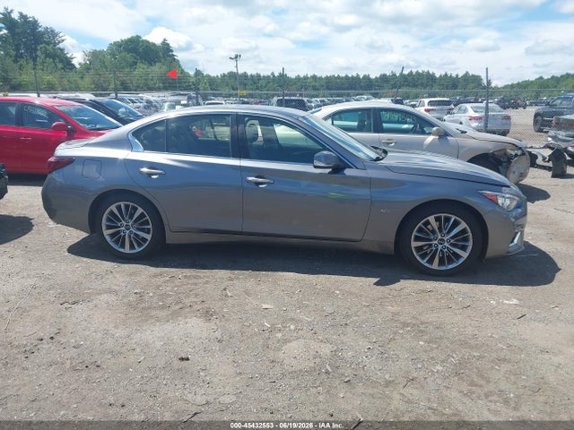 Продаж на аукціоні авто 2018 Infiniti Q50 3.0t Luxe, vin: JN1EV7AR0JM443730, номер лоту: 45432553