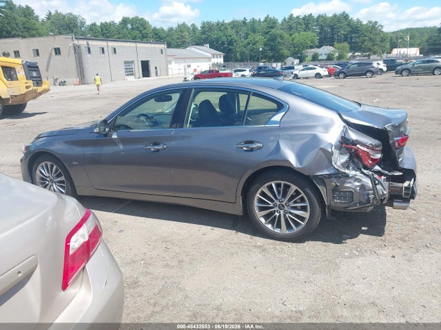 Продаж на аукціоні авто 2018 Infiniti Q50 3.0t Luxe, vin: JN1EV7AR0JM443730, номер лоту: 45432553