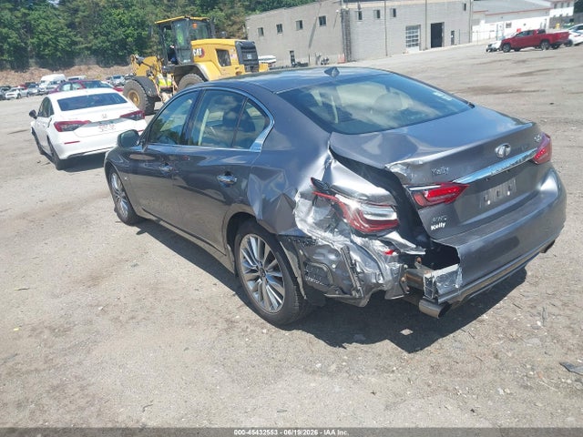 Продаж на аукціоні авто 2018 Infiniti Q50 3.0t Luxe, vin: JN1EV7AR0JM443730, номер лоту: 45432553