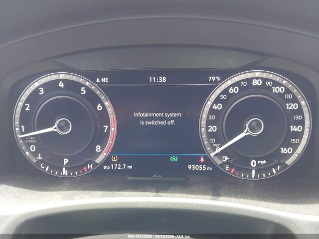 45432585 :رقم المزاد ، 1V2MR2CA1KC522661 vin ، 2019 Volkswagen Atlas 3.6l V6 Sel مزاد بيع