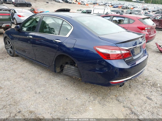 Продажа на аукционе авто 2016 Honda Accord Sport, vin: 1HGCR2F5XGA104518, номер лота: 45432649