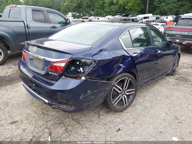 Продажа на аукционе авто 2016 Honda Accord Sport, vin: 1HGCR2F5XGA104518, номер лота: 45432649