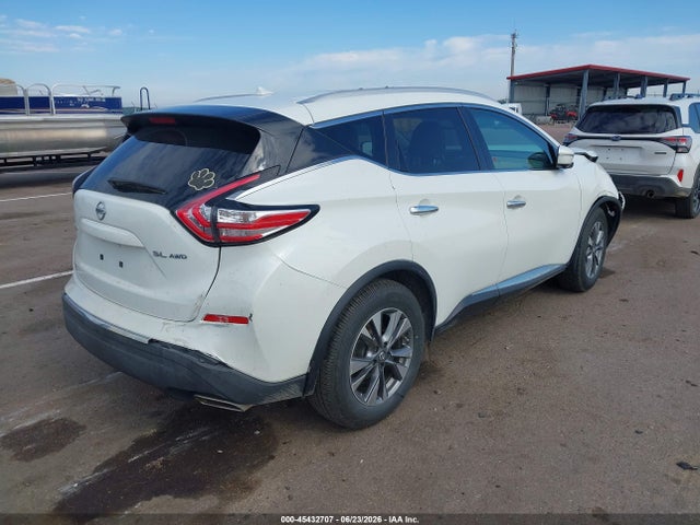 2015 Nissan Murano Platinum/s/sl/sv მანქანა იყიდება აუქციონზე, vin: 5N1AZ2MH9FN245716, აუქციონის ნომერი: 45432707