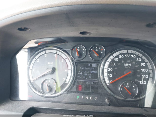 45432714 :رقم المزاد ، 1C6RD6FP2CS242405 vin ، 2012 Ram 1500 Tradesman مزاد بيع