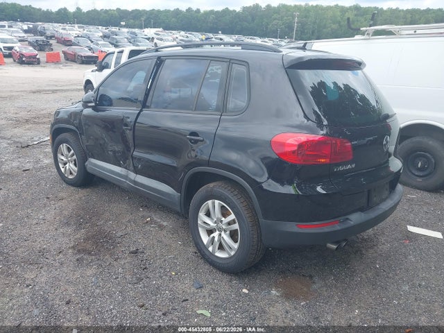 Aukcja sprzedaży 2016 Volkswagen Tiguan S, vin: WVGAV7AX7GW581011, numer aukcji: 45432805