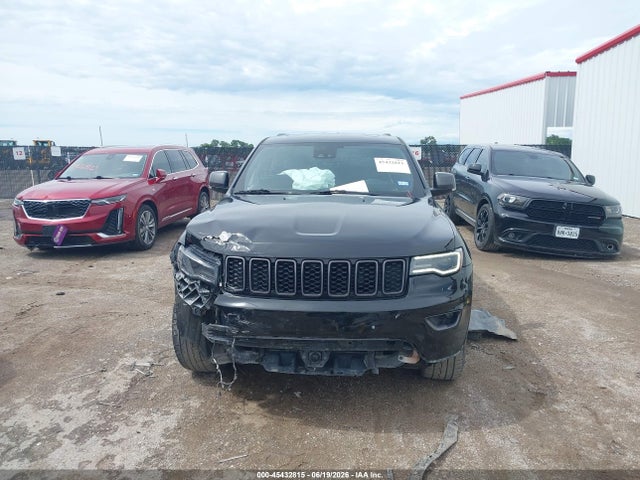 45432815 :رقم المزاد ، 1C4RJEBG2MC717600 vin ، 2021 Jeep Grand Cherokee 80th Anniversary 4x2 مزاد بيع