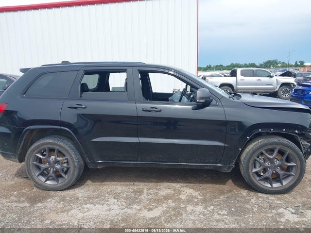 45432815 :رقم المزاد ، 1C4RJEBG2MC717600 vin ، 2021 Jeep Grand Cherokee 80th Anniversary 4x2 مزاد بيع