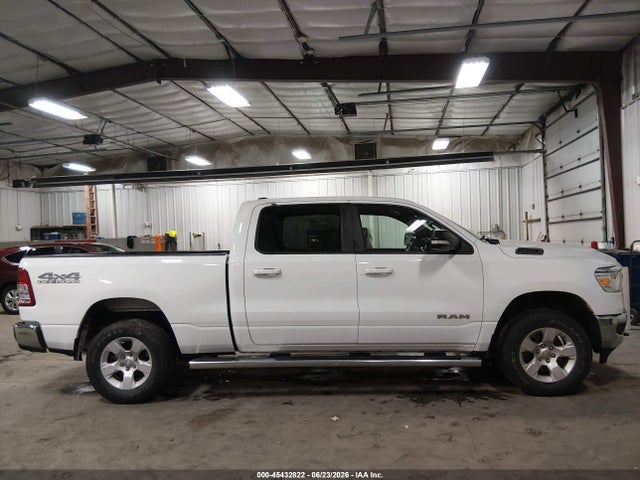 45432822 :رقم المزاد ، 1C6SRFMT8NN324806 vin ، 2022 Ram 1500 Big Horn  4x4 6'4 Box مزاد بيع