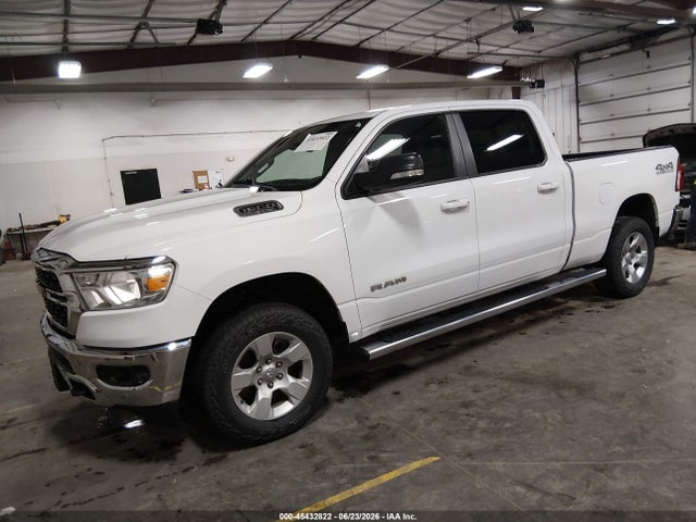 45432822 :رقم المزاد ، 1C6SRFMT8NN324806 vin ، 2022 Ram 1500 Big Horn  4x4 6'4 Box مزاد بيع
