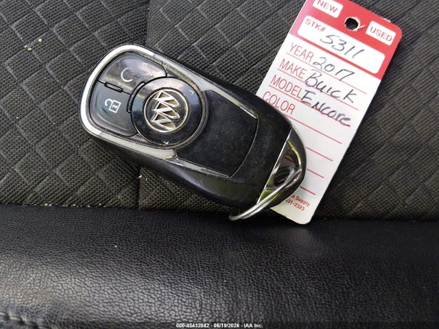 Продаж на аукціоні авто 2017 Buick Encore Sport Touring, vin: KL4CJ1SBXHB034066, номер лоту: 45432842