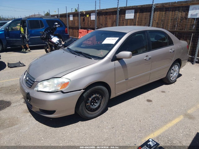 Auction sale of the 2003 Toyota Corolla Le, vin: 1NXBR38E23Z102974, lot number: 45432899