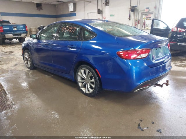 2015 Chrysler 200 S მანქანა იყიდება აუქციონზე, vin: 1C3CCCBG8FN528658, აუქციონის ნომერი: 45432907