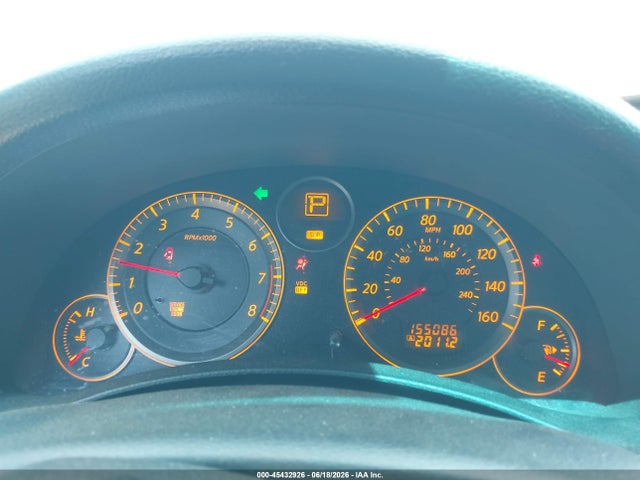 45432926 :رقم المزاد ، JNKCV54E75M415767 vin ، 2005 Infiniti G35 مزاد بيع