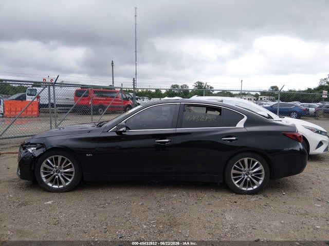 Aukcja sprzedaży 2019 Infiniti Q50 3.0t Luxe, vin: JN1EV7AR8KM558352, numer aukcji: 45432932