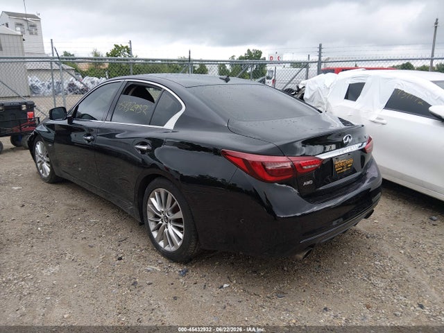 Aukcja sprzedaży 2019 Infiniti Q50 3.0t Luxe, vin: JN1EV7AR8KM558352, numer aukcji: 45432932