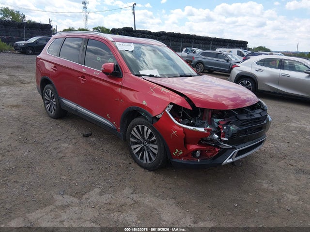2019 Mitsubishi Outlander Sel მანქანა იყიდება აუქციონზე, vin: JA4AZ3A32KZ003883, აუქციონის ნომერი: 45433076