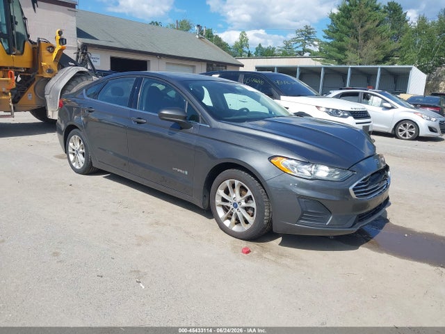 2019 Ford Fusion Hybrid Se მანქანა იყიდება აუქციონზე, vin: 3FA6P0LU7KR156954, აუქციონის ნომერი: 45433114
