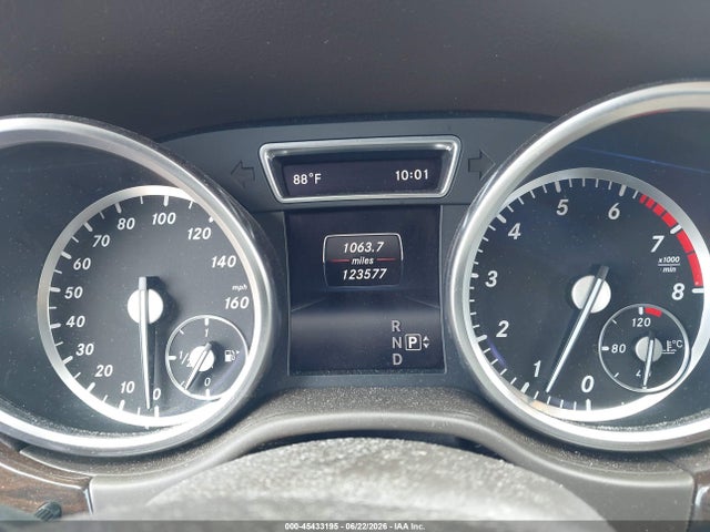 Продаж на аукціоні авто 2014 Mercedes-benz Ml 350 4matic, vin: 4JGDA5HB4EA429169, номер лоту: 45433195