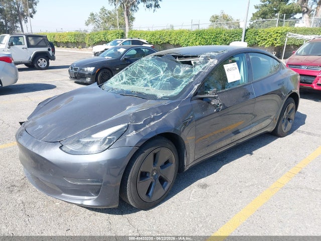 45433230 :رقم المزاد ، 5YJ3E1EAXPF570735 vin ، 2023 Tesla Model 3 Rear-wheel Drive مزاد بيع