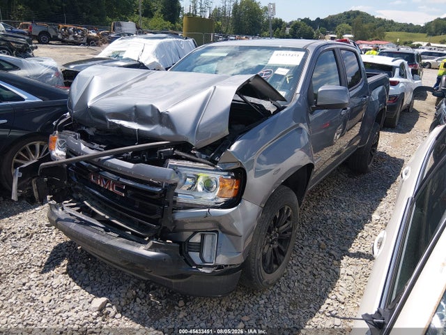 2021 Gmc Canyon 4wd  Short Box Elevation მანქანა იყიდება აუქციონზე, vin: 1GTG6CEN8M1165247, აუქციონის ნომერი: 45433451