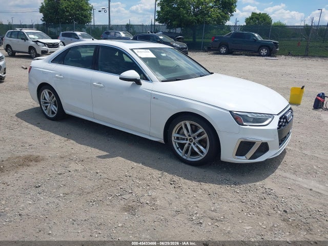 Продажа на аукционе авто 2022 Audi A4 Premium Plus 45 Tfsi S Line Quattro S Tronic, vin: WAUEAAF47NN014956, номер лота: 45433466